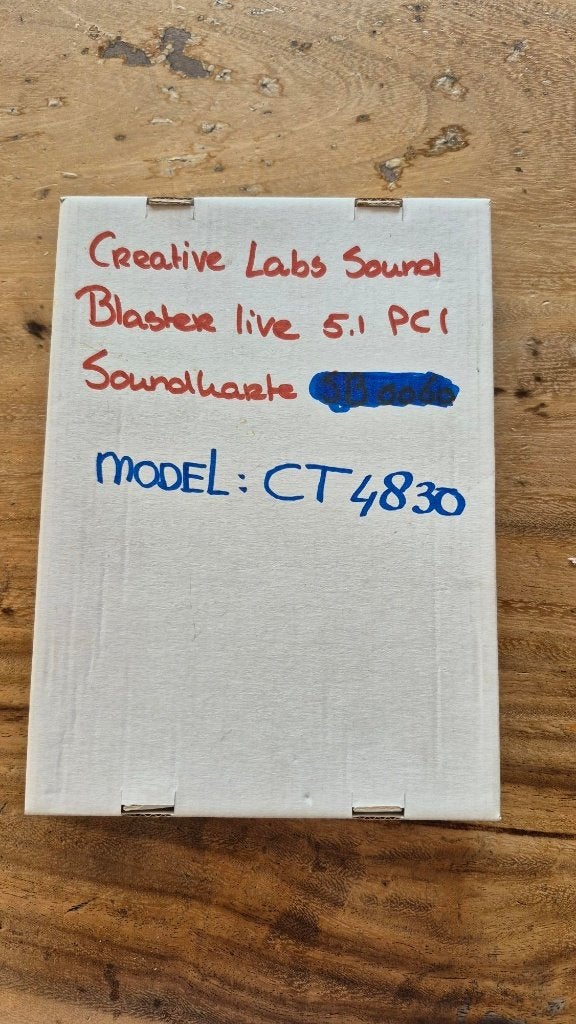 sound card, Ophalen of Verzenden, Nieuw