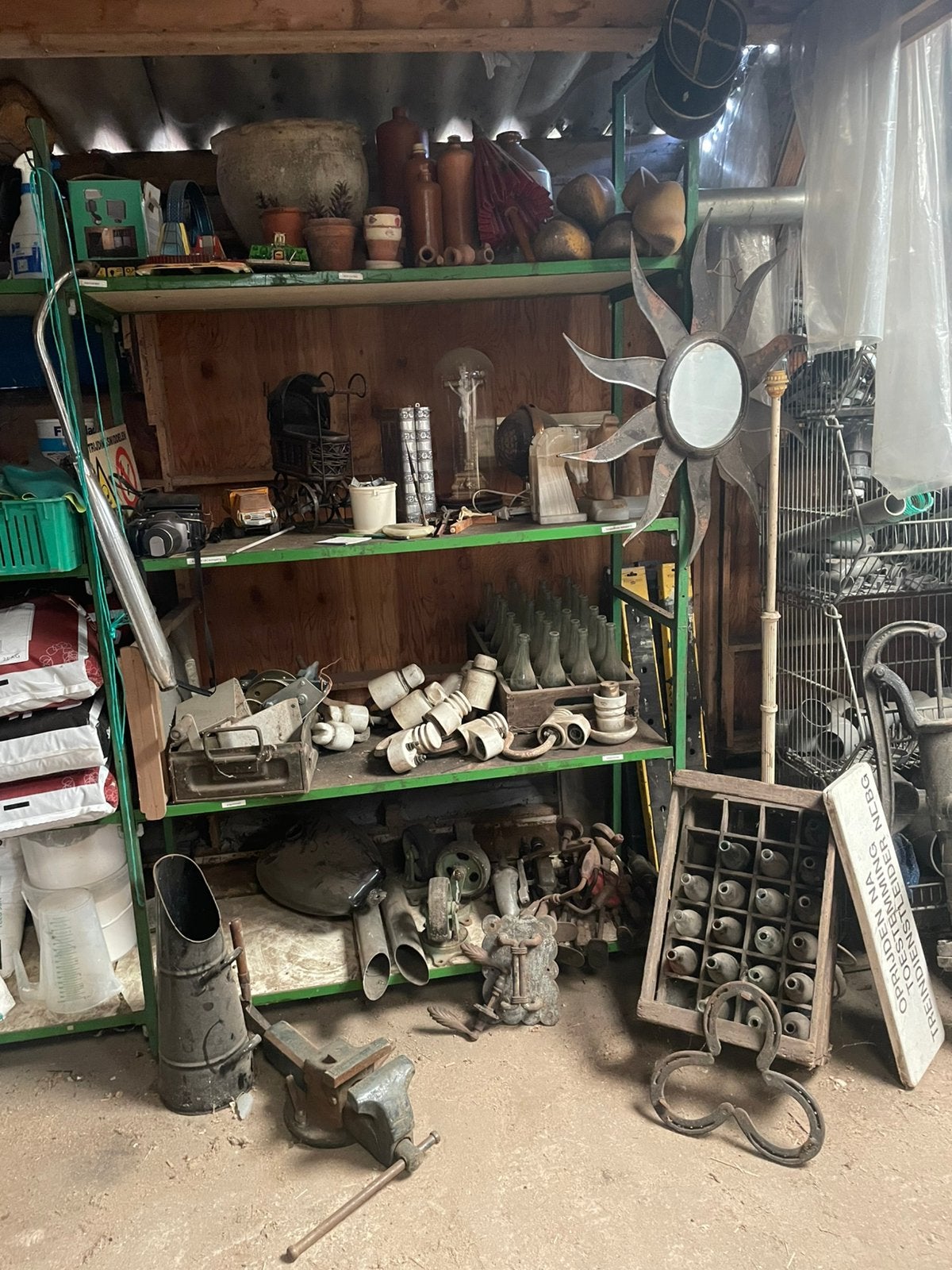 Div vintage/ industrie spullen, Hobby en Vrije tijd, Ophalen, Gebruikt