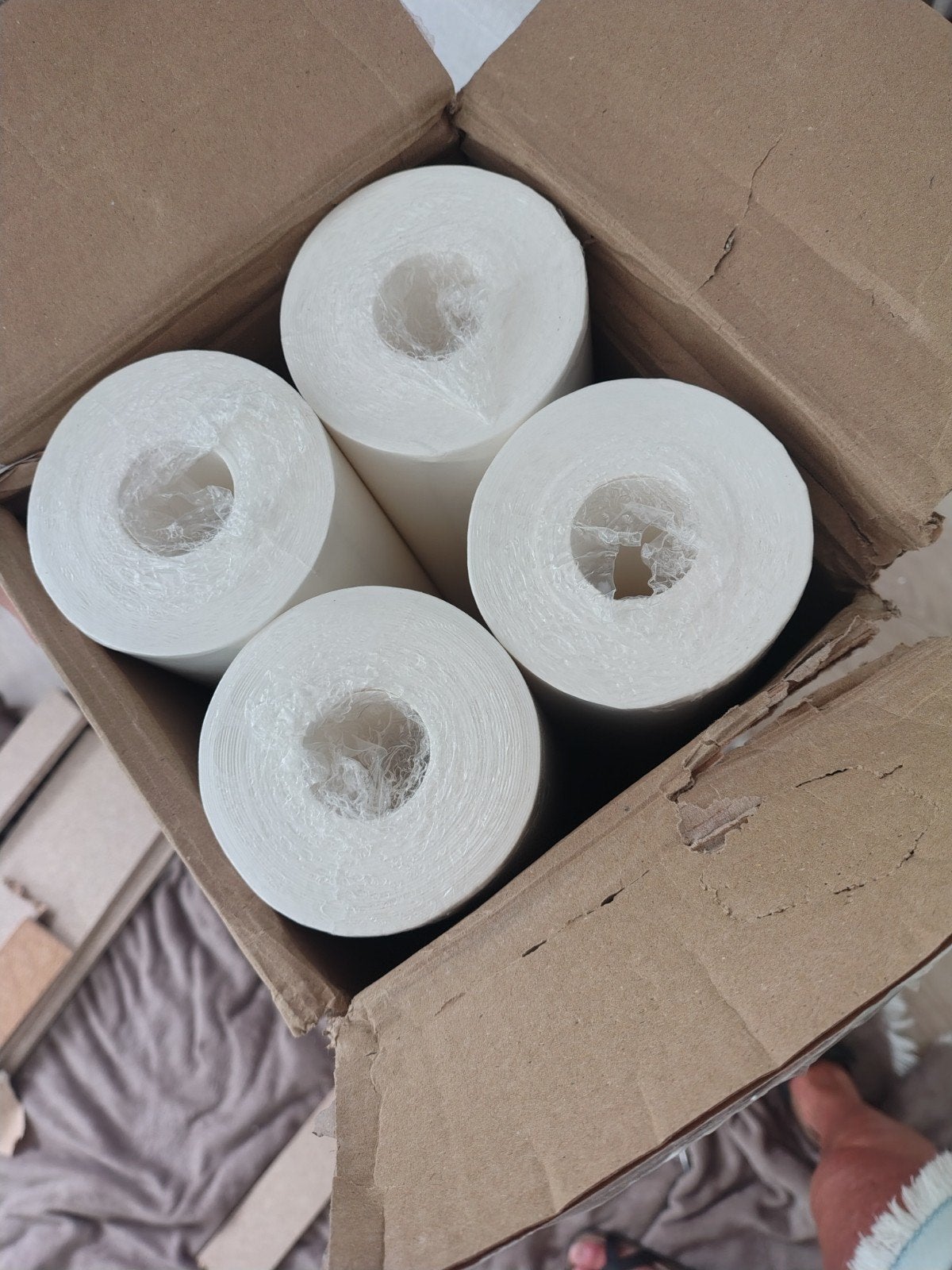 Renovlies voorgeschilderd 100cm breed / 25 meter /150gram, Huis en Inrichting, Stoffering | Behang, Ophalen of Verzenden