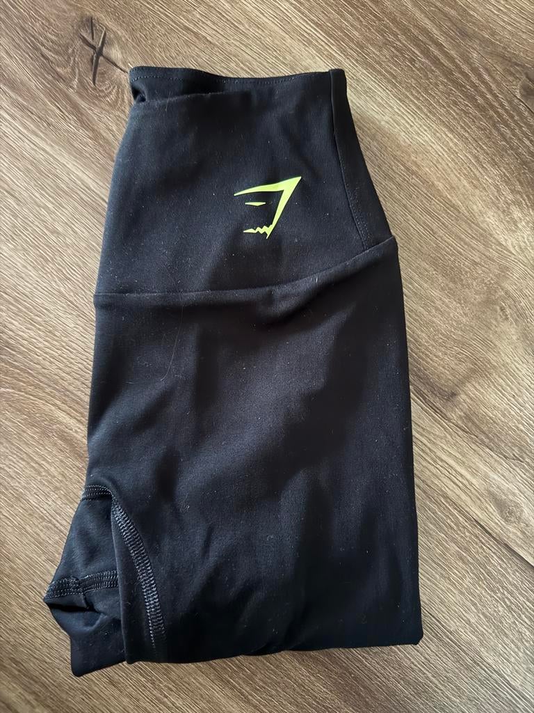 gymshark legging, Zwart, Ophalen of Verzenden, Maat 34 (XS) of kleiner, Fitness of Aerobics