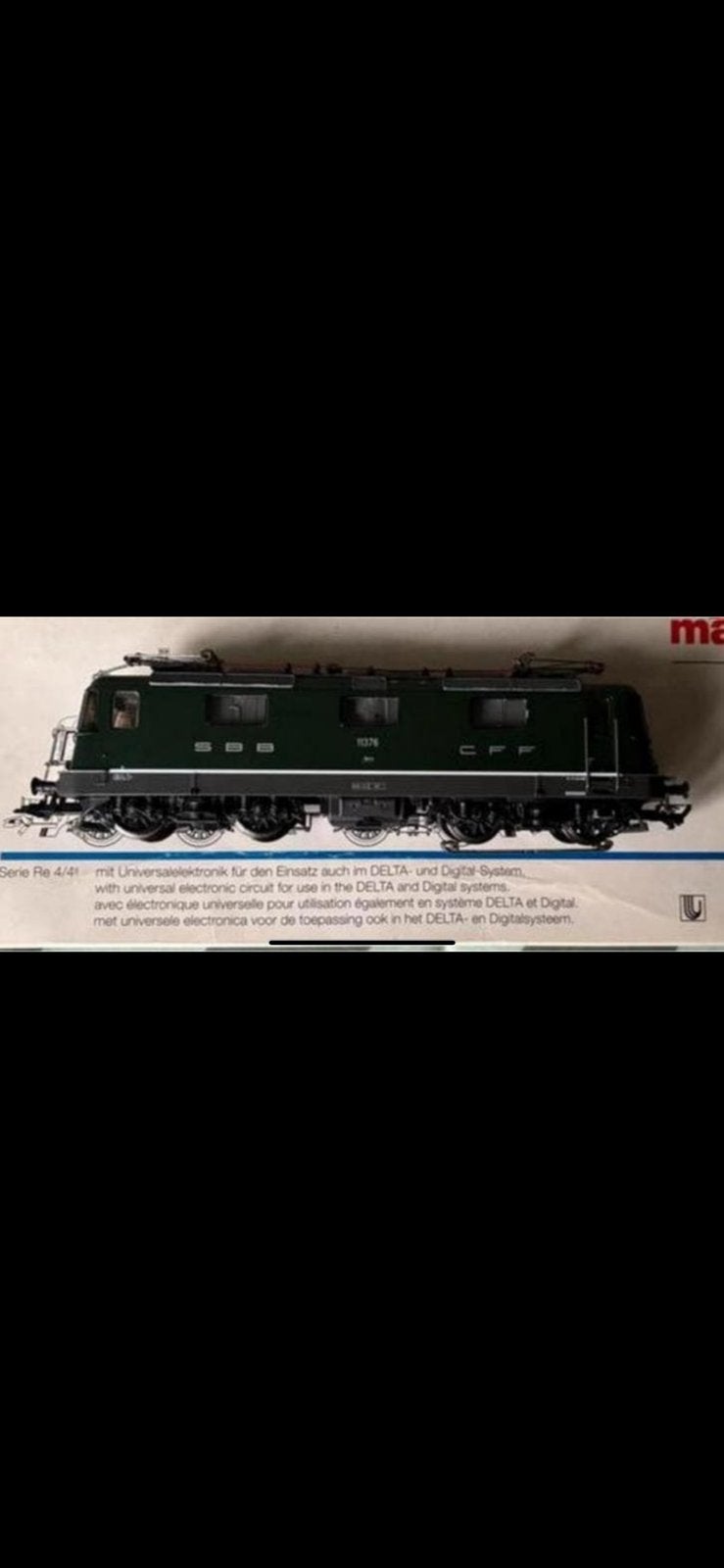 Marklin 3434, Wisselstroom, Locomotief, Ophalen of Verzenden, Zo goed als nieuw