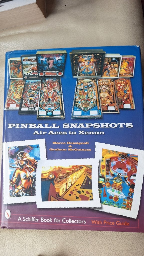 Pinball snapshots, Boeken, Ophalen of Verzenden, Zo goed als nieuw, Marco Rossignoli and Graham Mc Guiness, Overige onderwerpen