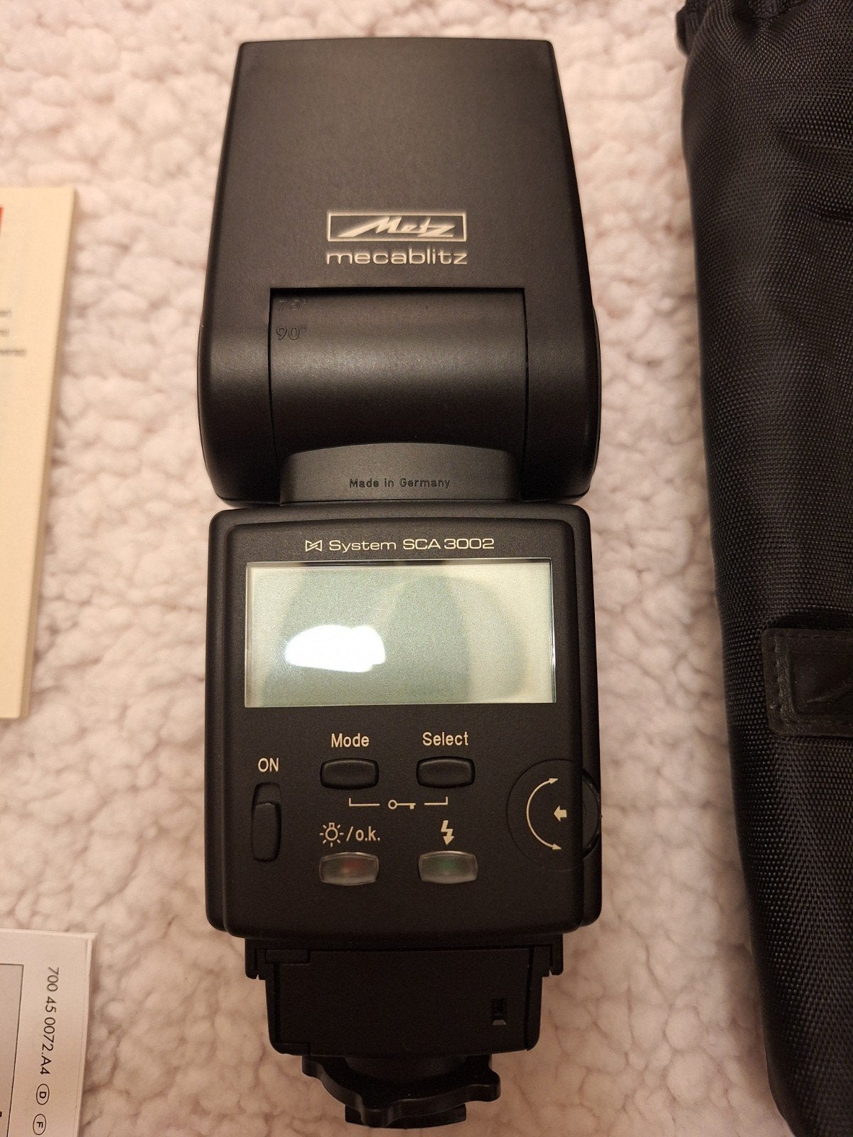 Metz Mecablitz 54 MZ-3 flitser voor Nikon, Audio, Tv en Foto, Nikon, Ophalen of Verzenden, Zo goed als nieuw, Flitslamp