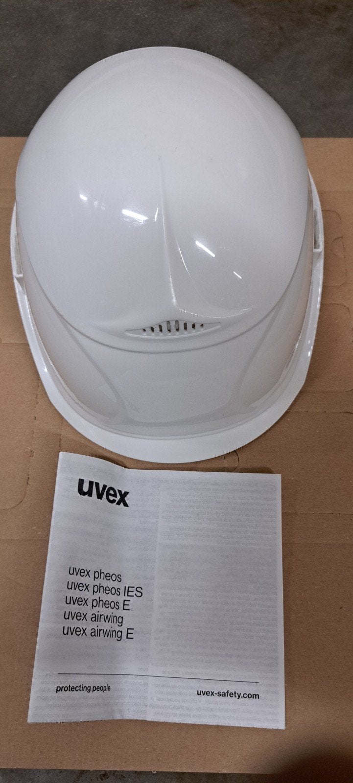 10 stuks uvex airwing B-S safety helmet, Doe-het-zelf en Verbouw, Veiligheidshelmen, Ophalen, Nieuw