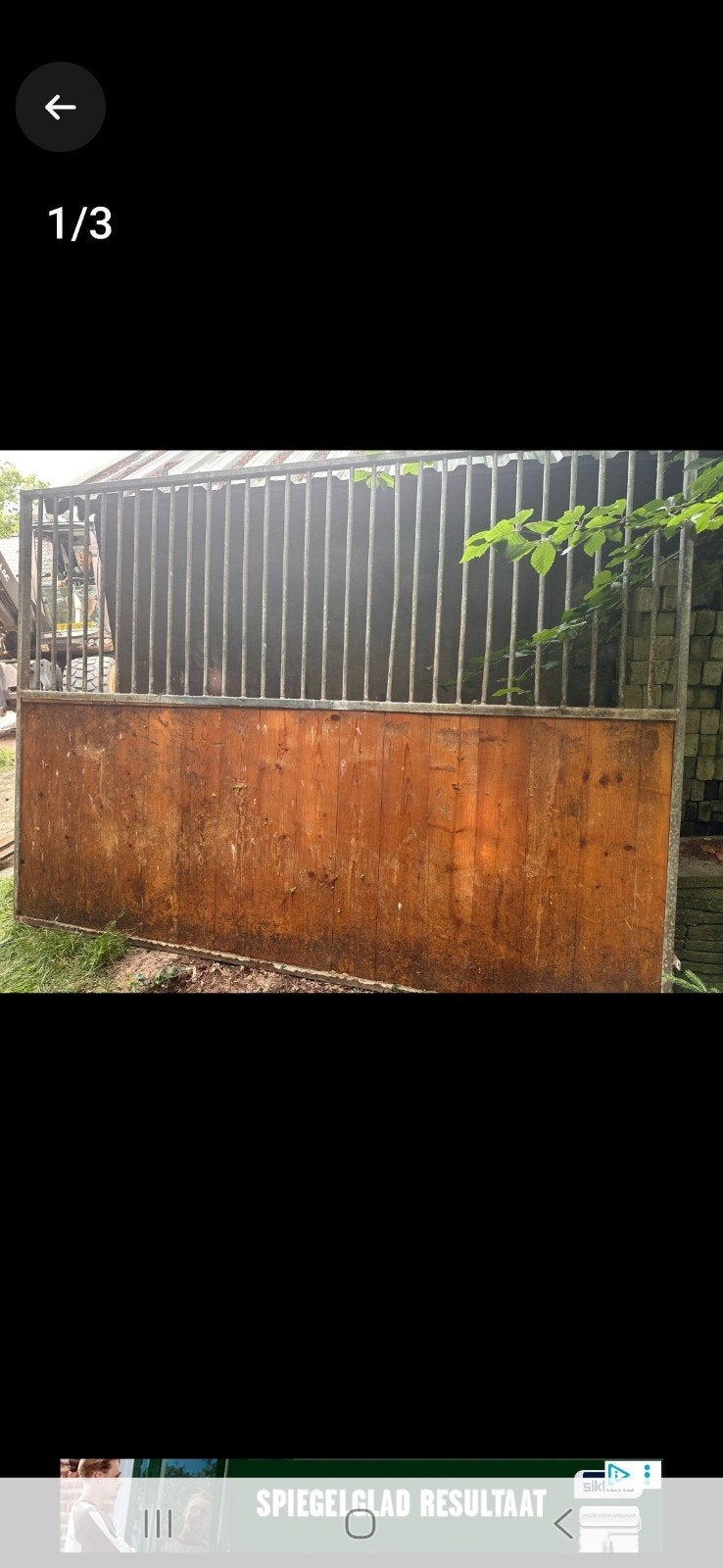stalwand 3 meter, Dieren en Toebehoren, Stalling en Weidegang