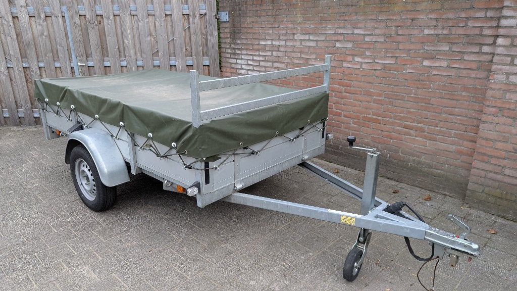 Anssems BSX 750 251x130 + zeil + DoubleLock – zeer compleet, Ophalen, Zo goed als nieuw