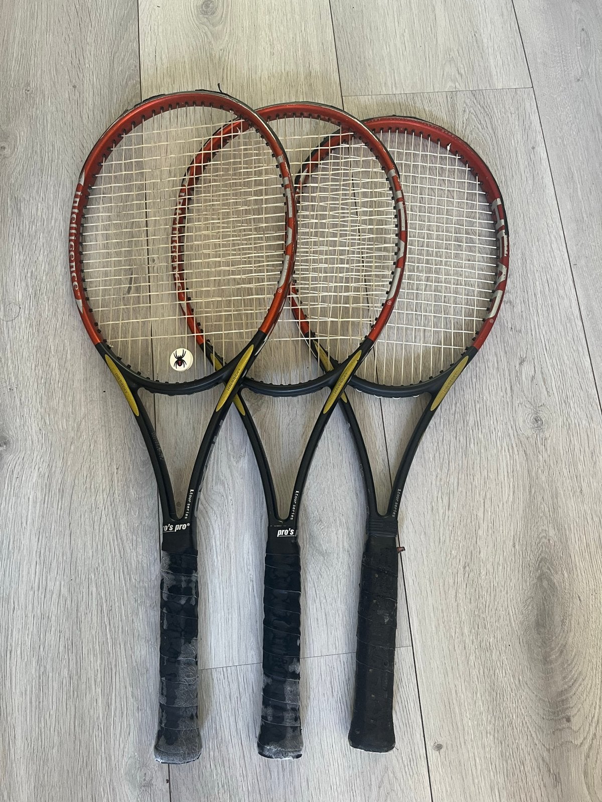 3x Head tennisrackets, Ophalen, Gebruikt, Head, Racket