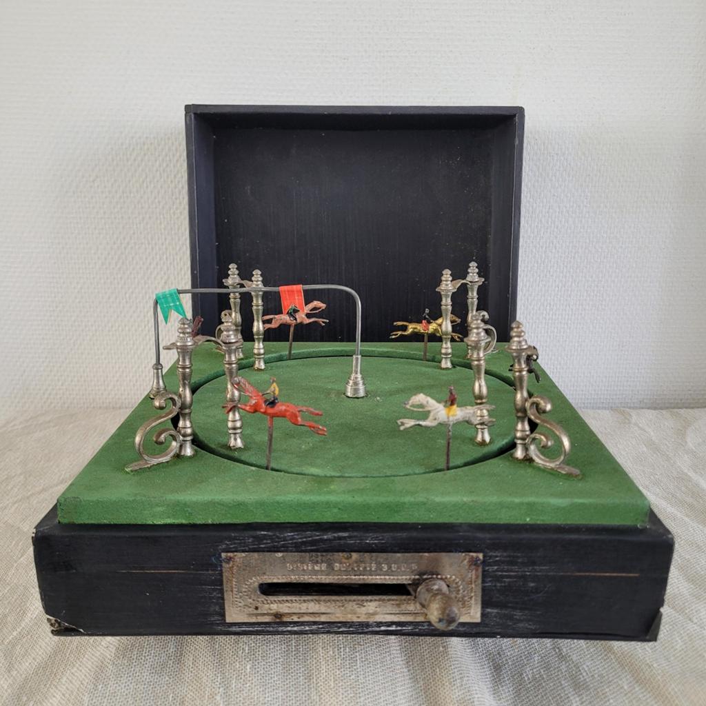 Systeme Brevete antieke paardenrace spel gokautomaat, Ophalen of Verzenden