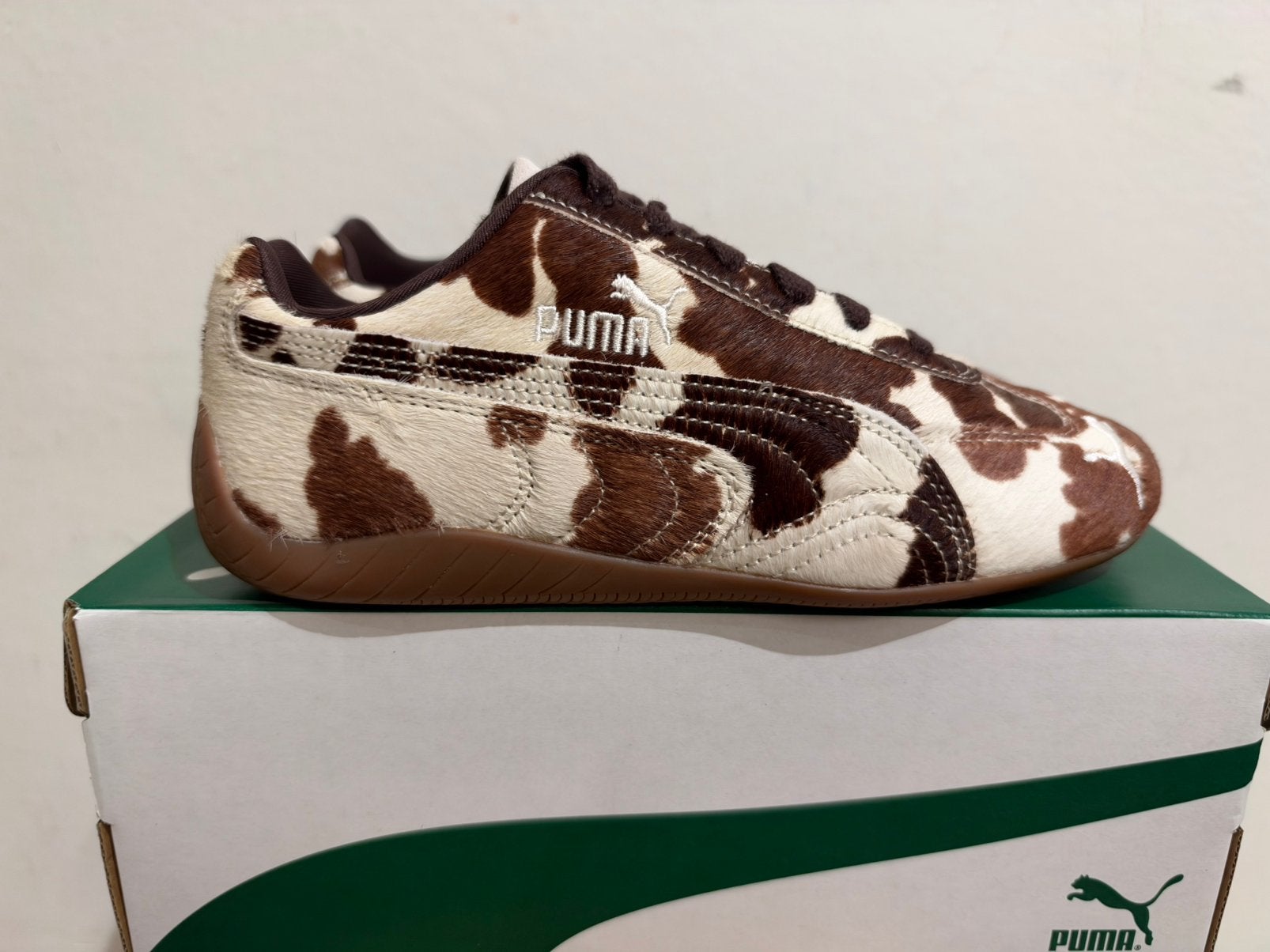 Te koop nieuwe Puma Speedcat Cow Chocolate Brown Gum, Postlaan 3, Bruin, Ophalen of Verzenden, Puma