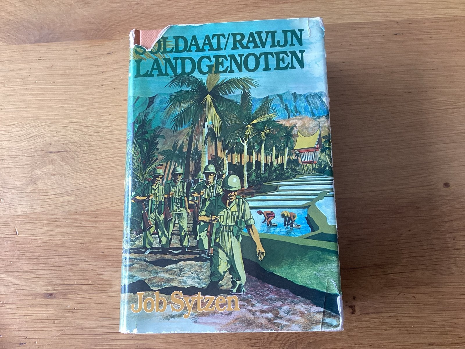 Job Sytzen - Soldaat/Ravijn Landgenoten (Indonesië), Ophalen of Verzenden, 1945 tot heden, Gelezen, Landmacht
