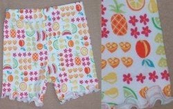 Gymboree bike short fruit maat 80 *NIEUW* (0179), Kinderen en Baby's, Babykleding | Maat 80, Broekje, Meisje, Gymboree, Nieuw
