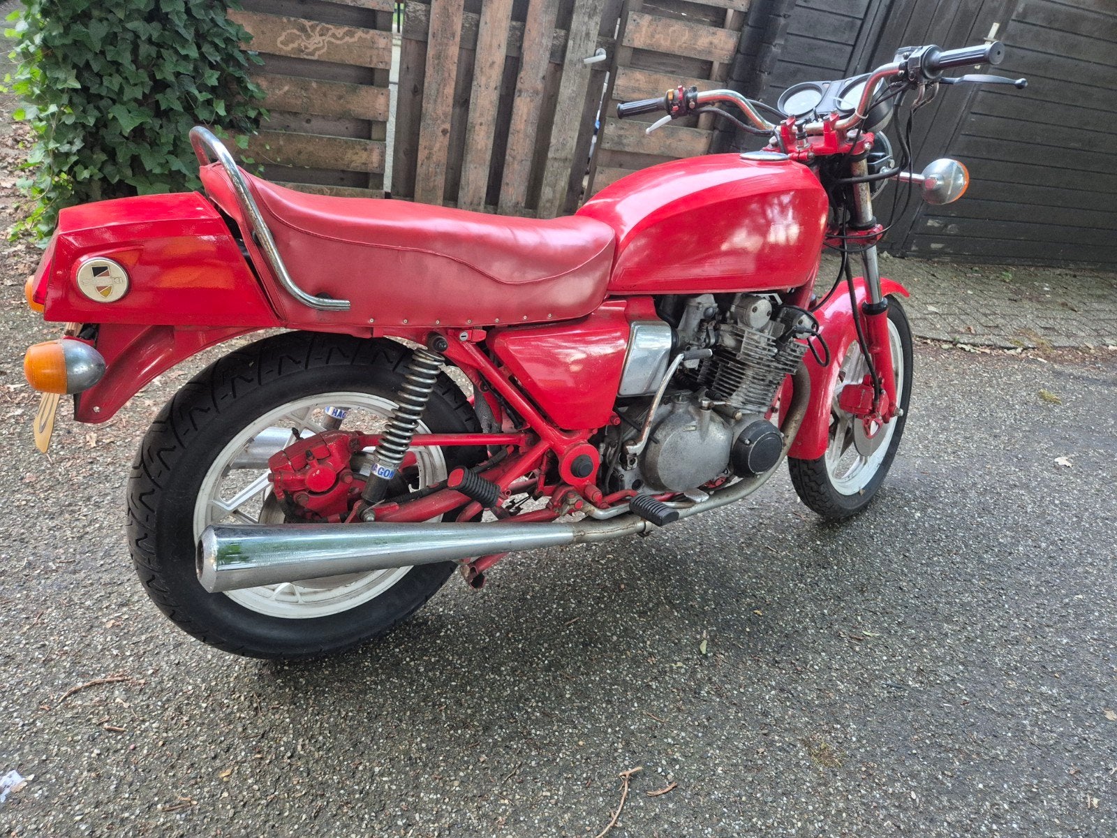 suzuki gs850 opknapper, Ophalen