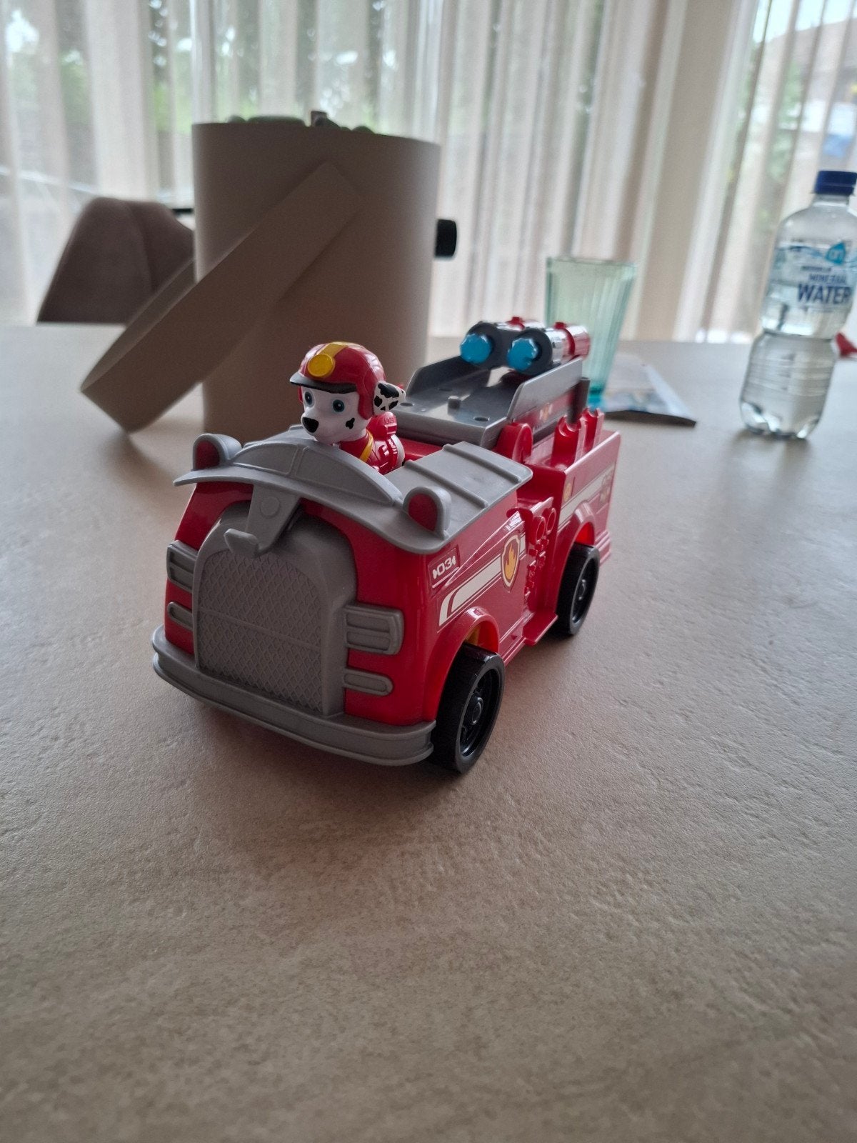 Paw Patrol Marshall met transformerende auto, Ophalen of Verzenden
