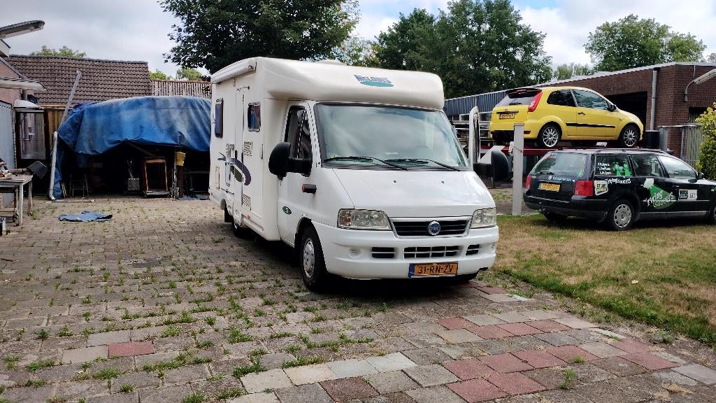 camper mc louis, Chemisch toilet, Buitenlamp, Fiat, Particulier