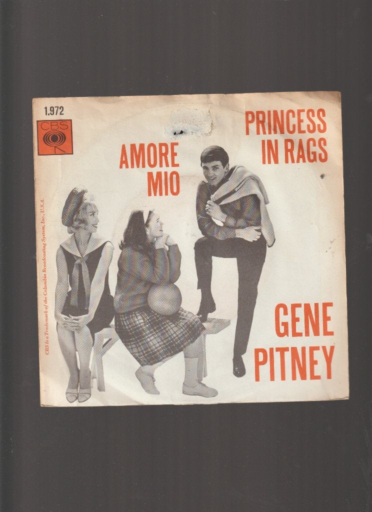 GENE PITNEY  --  PRINCESS  IN  RAGS, Verzenden, Originele persing, 7 inch, Zo goed als nieuw