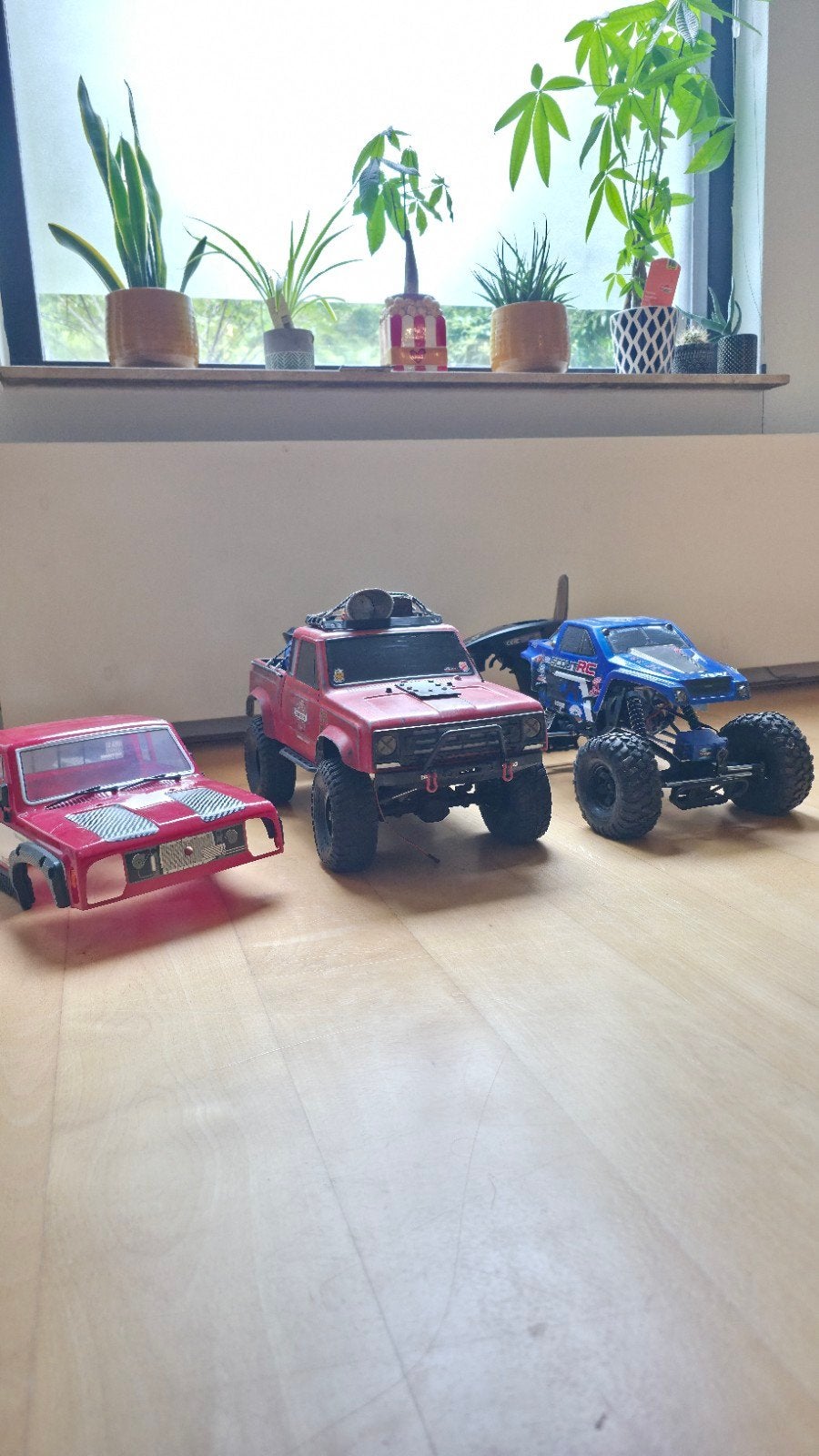 RC Auto's: Traxxas & Monster Truck met verlichting, Elektro, Gebruikt, Auto offroad, Ophalen of Verzenden