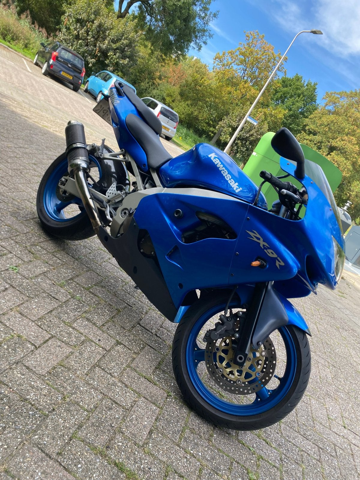 Kawasaki ZX-9R Ninja, Sportuitlaat, 4 cilinders, Motorrijbewijs A, Gebruikt