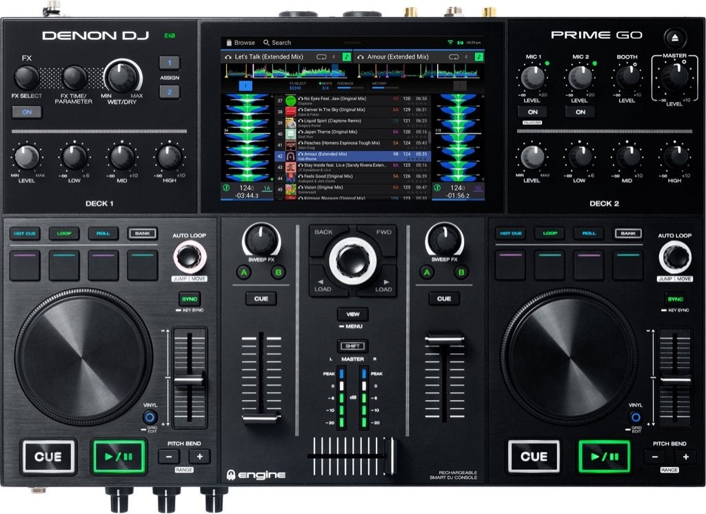 Denon Prime Go DJ Controller inclusief UDG draagtas, Ophalen of Verzenden, Zo goed als nieuw, Dj-set, Denon