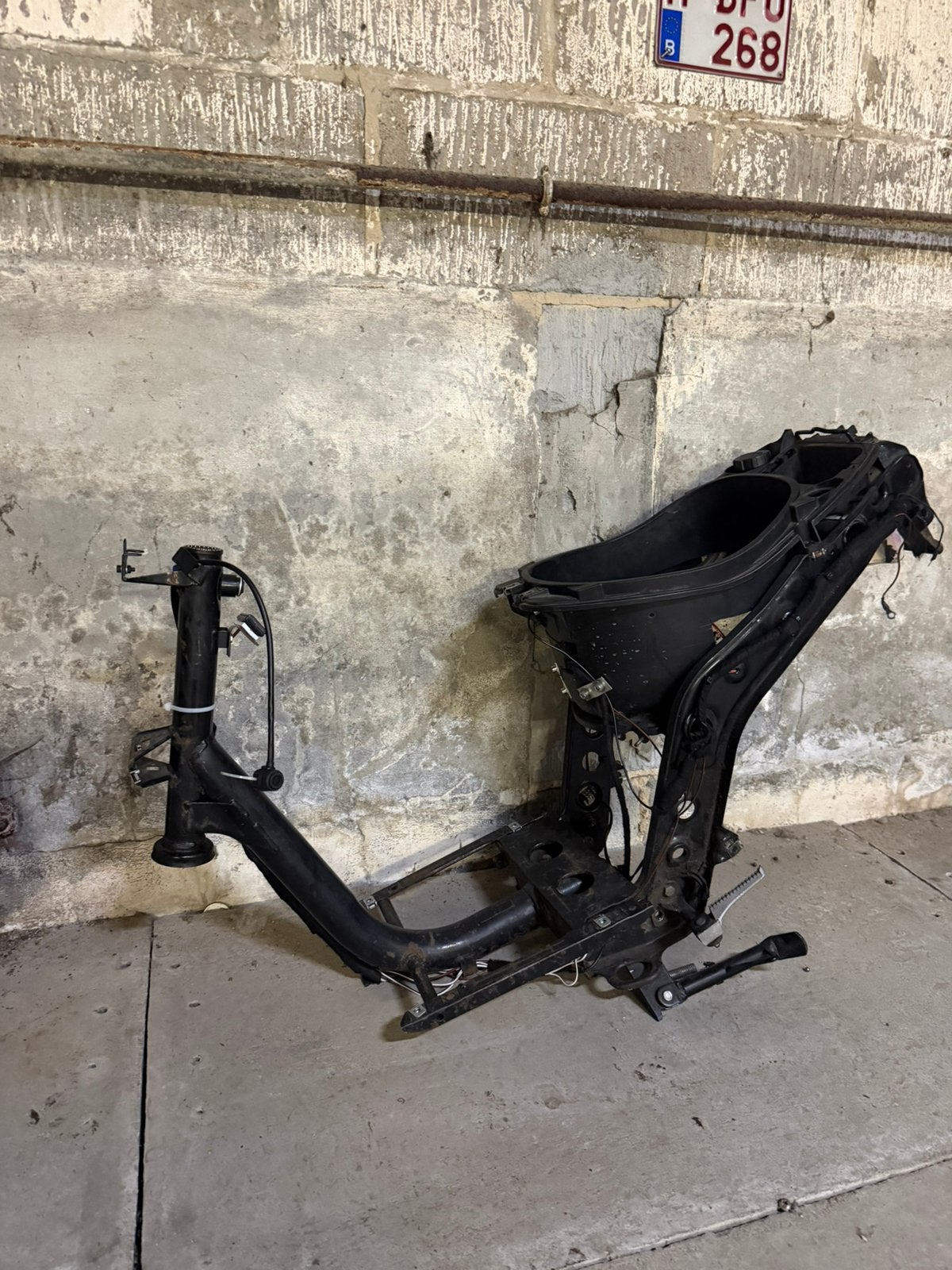 Piaggio zip sp98 frame zonder 123, Ophalen of Verzenden, Zo goed als nieuw, Frame