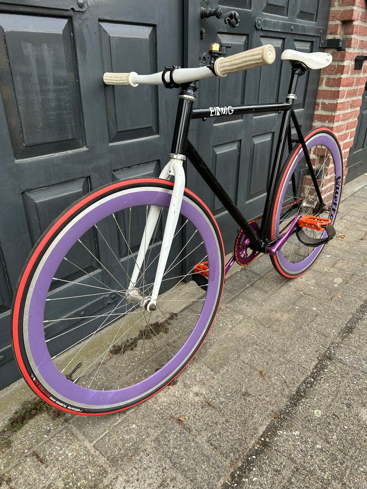 Fixed Gear Fiets Einzig - Custom Build - Rijklaar, Fietsen en Brommers, Gebruikt, Ophalen, Overige merken, Minder dan 10 versnellingen