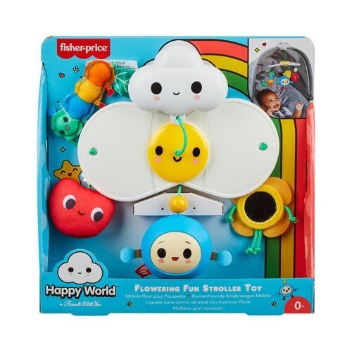 Fisher-Price: Happy World Kinderwagen Hanger, Speelset, ., Nieuw, Ophalen of Verzenden