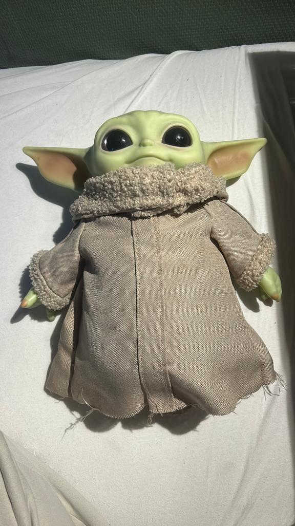 Baby yoda grogu knuffel the mandalorian star wars, Ophalen of Verzenden, Zo goed als nieuw, Overige typen
