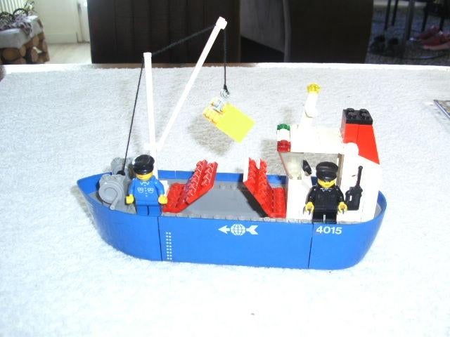 Lego 4015 Vrachtboot,  Freighter, Ophalen of Verzenden, Gebruikt, Complete set, Lego