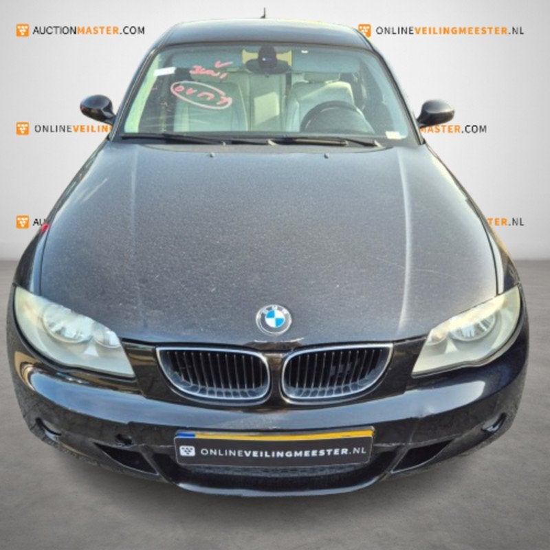 Personenauto, BMW, 1-serie, 116i High Executive, ZWART, 2004, 1-Serie, Overige carrosserieën, Overige brandstoffen, Bedrijf