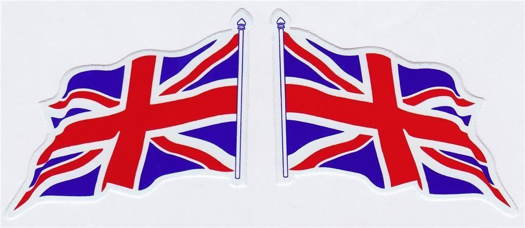 Union Jack [Engelse vlag] sticker set #4, Ophalen of Verzenden