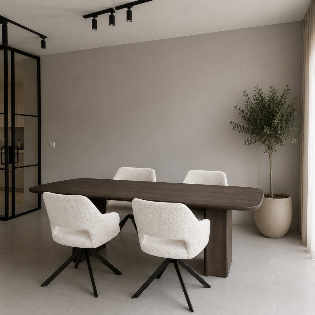 Eetkamerstoelen Beige Set van 4 | Nieuwe Luxe Stoelen, Overige kleuren, Nieuw, Ophalen of Verzenden, Vier