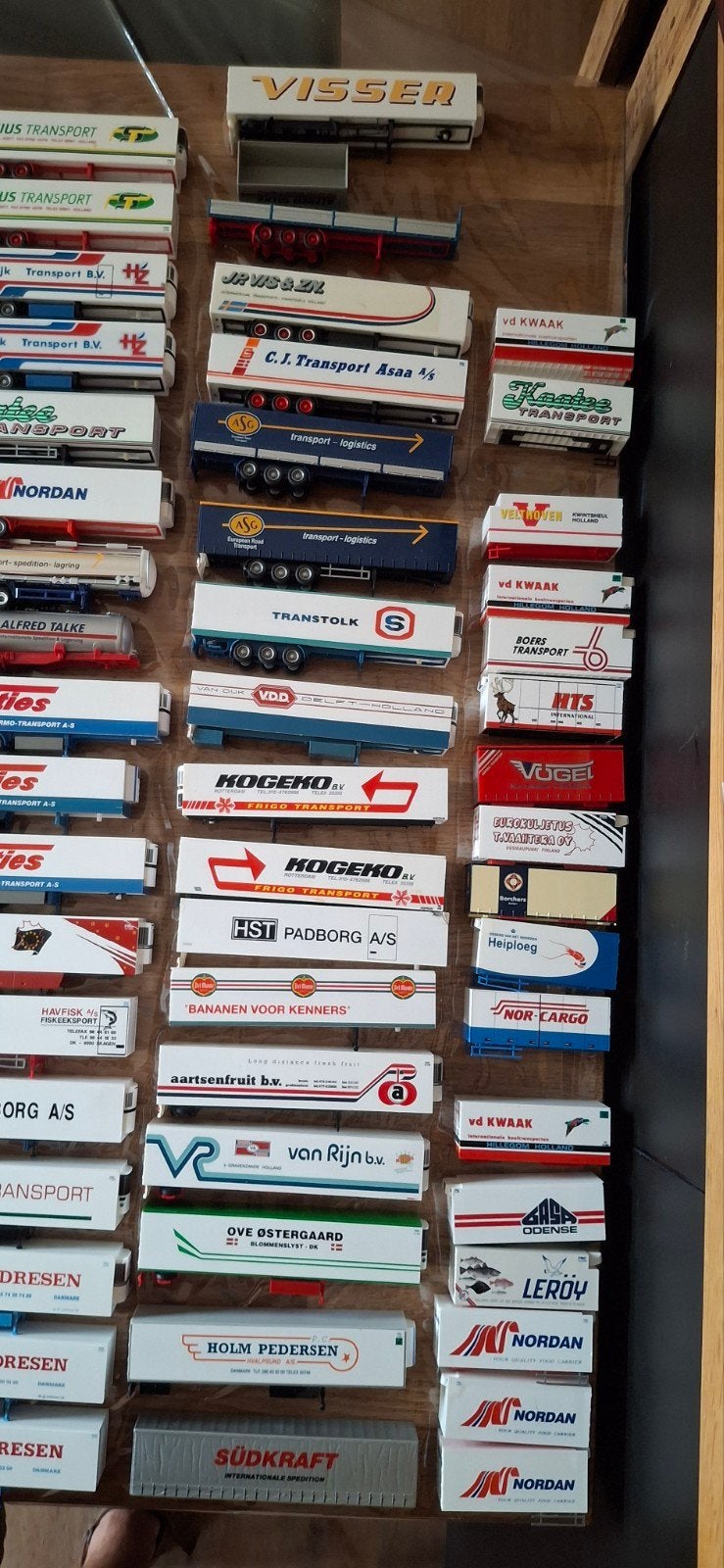 Grote partij van 175 vrachtwagens schaal 1:87, Ophalen of Verzenden, Zo goed als nieuw, Bus of Vrachtwagen, Herpa