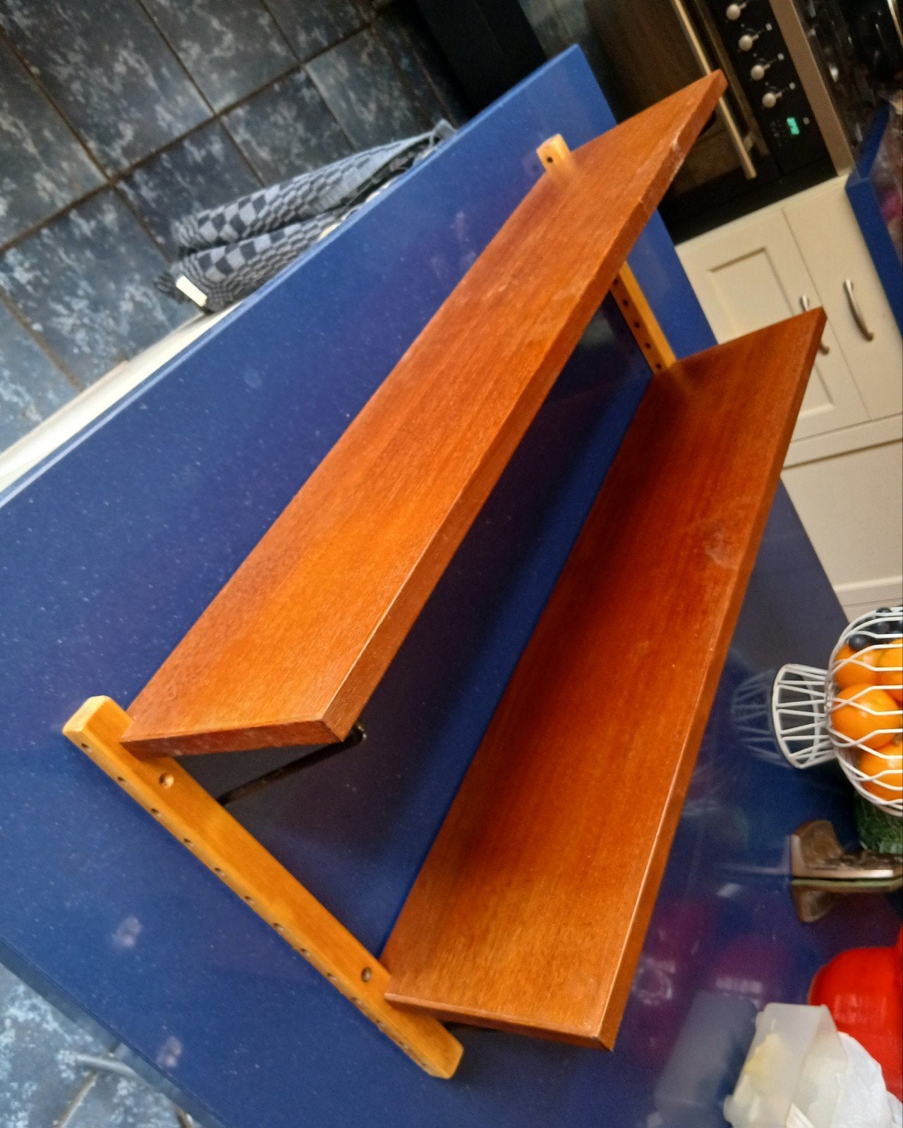 retro deens wandsysteem wandplanken, Ophalen of Verzenden, Huis en Inrichting