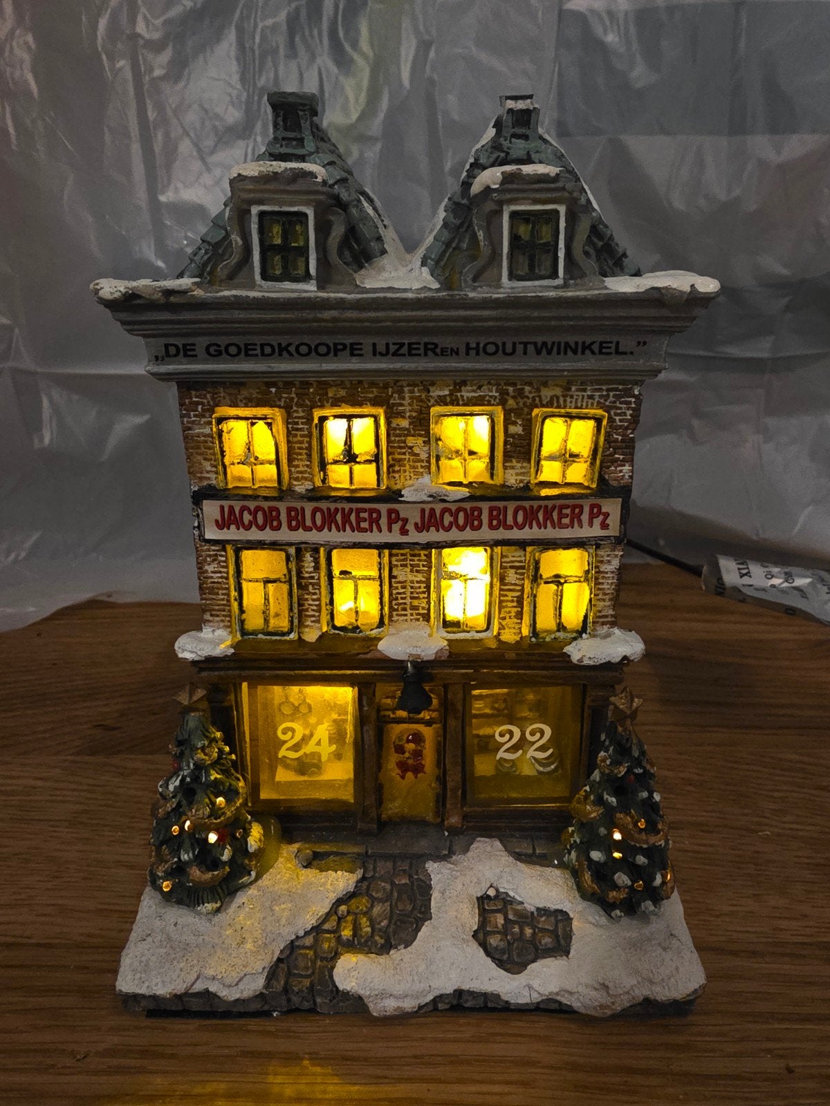 Typisch Hollands kerstdorp blokker winkeltje winkel, Ophalen of Verzenden