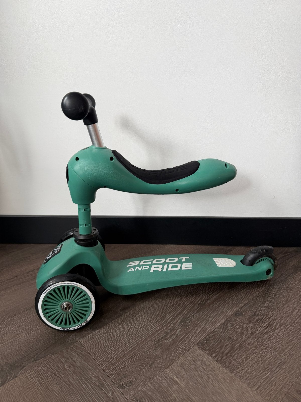 Scoot and Ride Highwaykick 1 - 2-in-1 step/loopfiets, Ophalen, Gebruikt, Gewone step