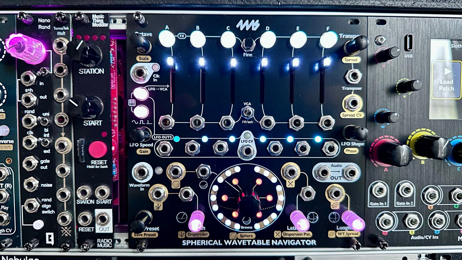 4ms Swn Spherical Wavetable Navigator Eurorack Module, Ophalen of Verzenden, Zo goed als nieuw, Overige merken