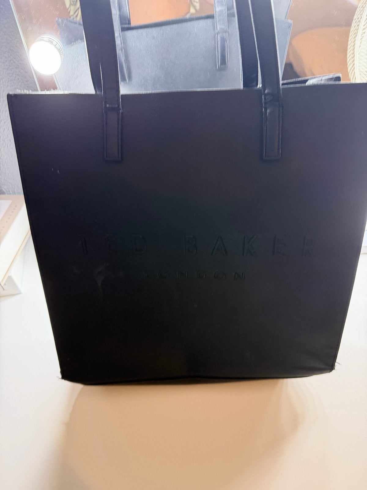 Ted Baker Shopper - Gebruikt, Ophalen of Verzenden, Gebruikt, Zwart, Shopper