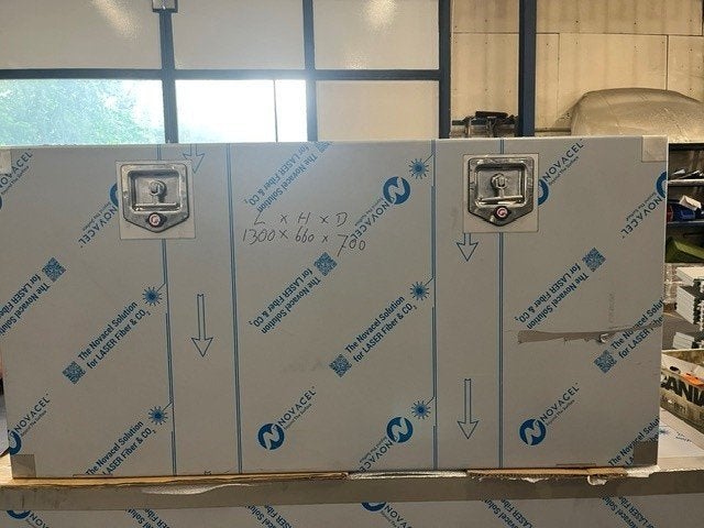 Onderbouwkist RVS 2 mm 1300x700x660 BxDxH, Ophalen, Nieuw