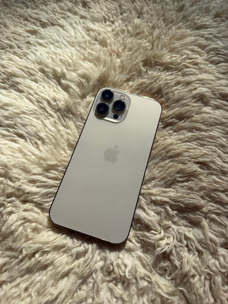 iPhone 13 Pro Max 128GB Goud, Telecommunicatie, Mobiele telefoons | Apple iPhone, Ophalen, 128 GB, Zonder abonnement, Goud