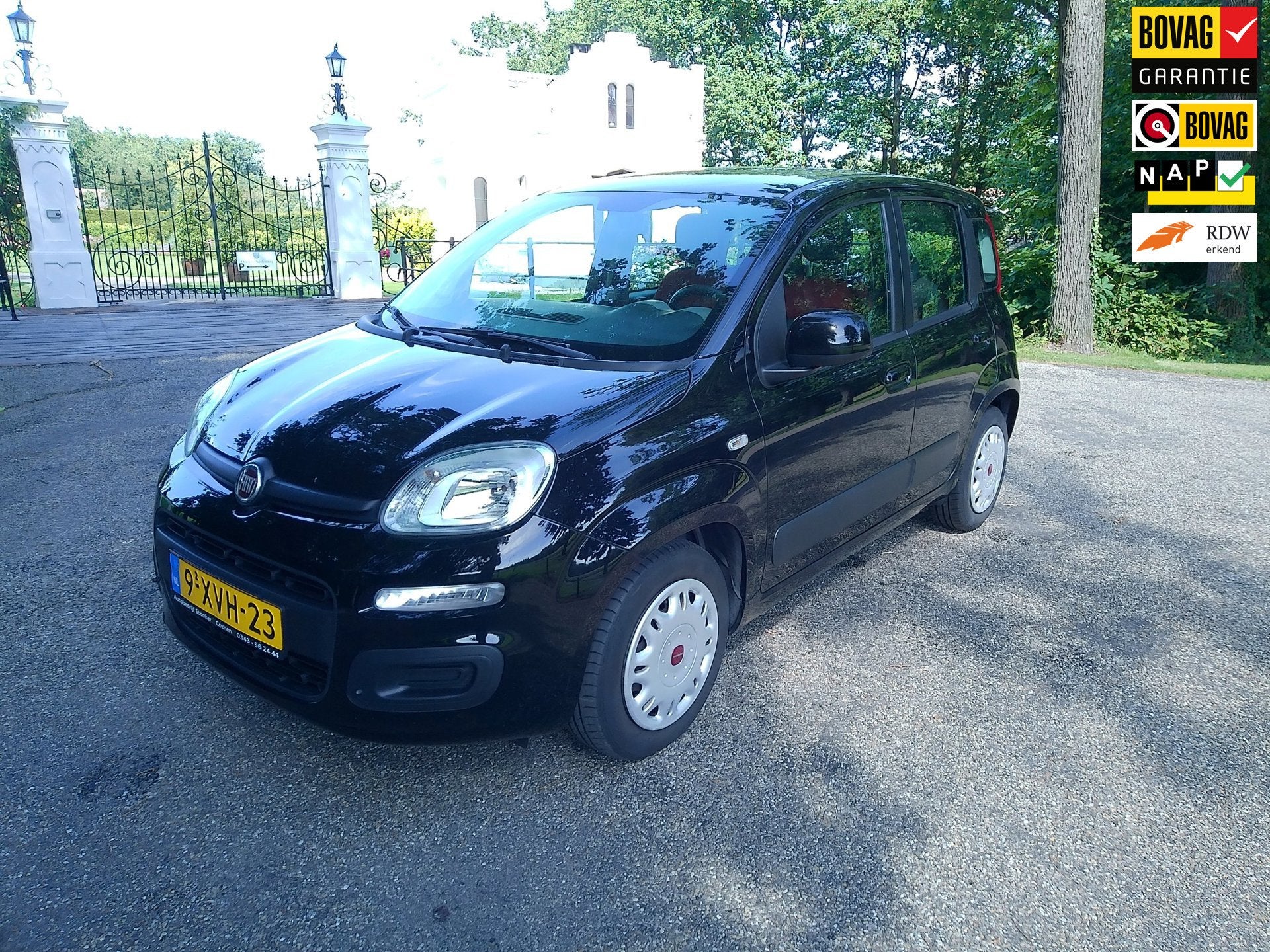 Fiat Panda | Airco | 5drs | 160.000 km | Nieuwe APK | Zuinig, Voorwielaandrijving, Stof, Gebruikt, Euro 6