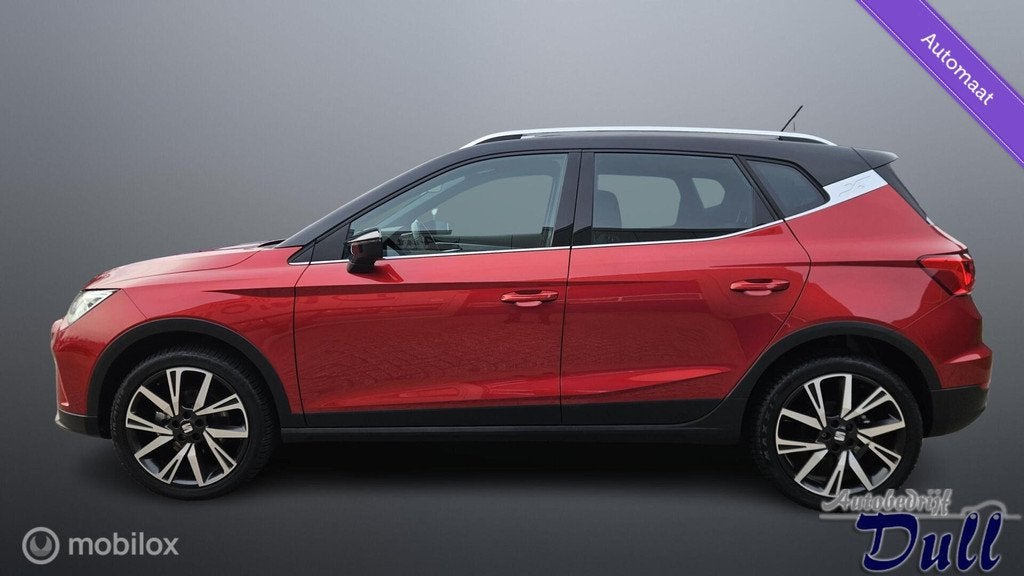 Seat Arona 1.0 TSI 110PK DSG FR Virtual dash 19388KM Leder!, Gebruikt, Arona, Leder, Bedrijf