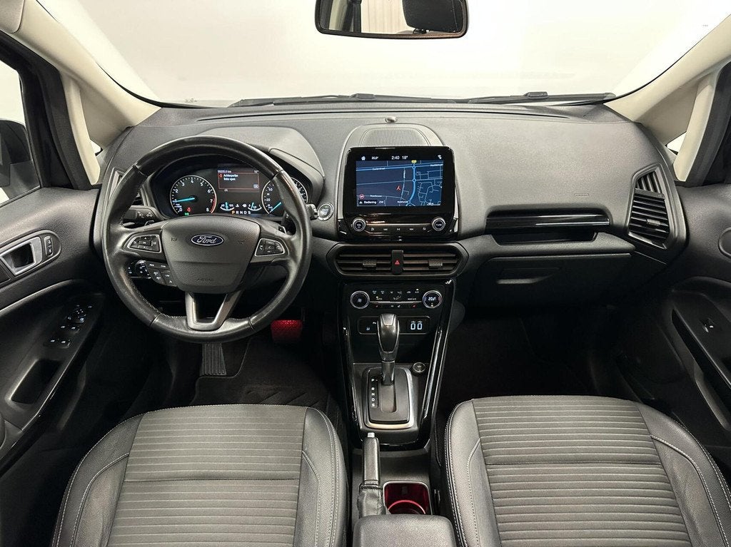 Ford EcoSport 1.0 EcoBoost Titanium TREKHAAK CARPLAY NAVI EC, 125 pk, Gebruikt, Ecosport, Met garantie (alle)
