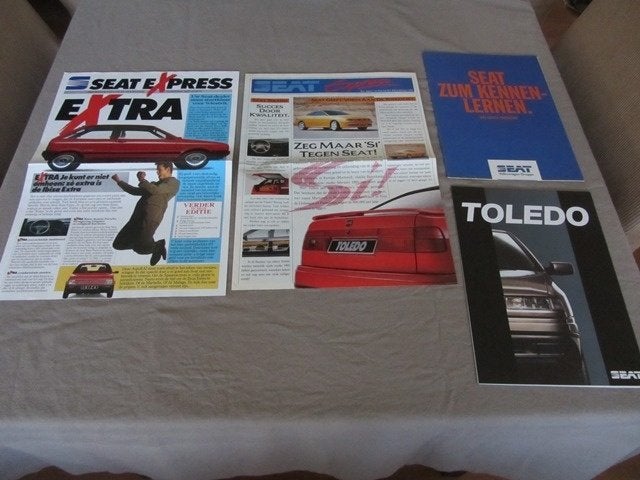 Seat Folders, Ophalen of Verzenden, Zo goed als nieuw, Overige merken, Seat