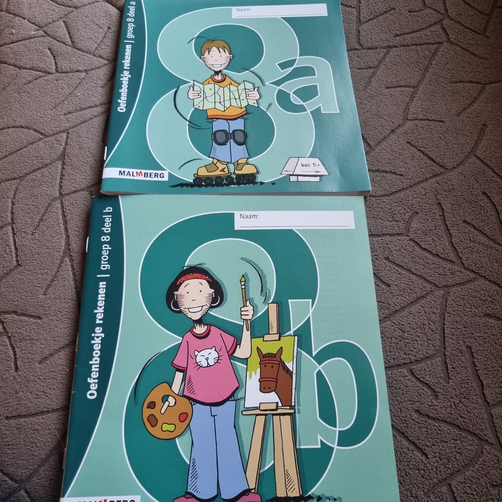 Oefenboekje rekenen groep 8 deel a en b Malmberg, Boeken, Ophalen of Verzenden, Nieuw