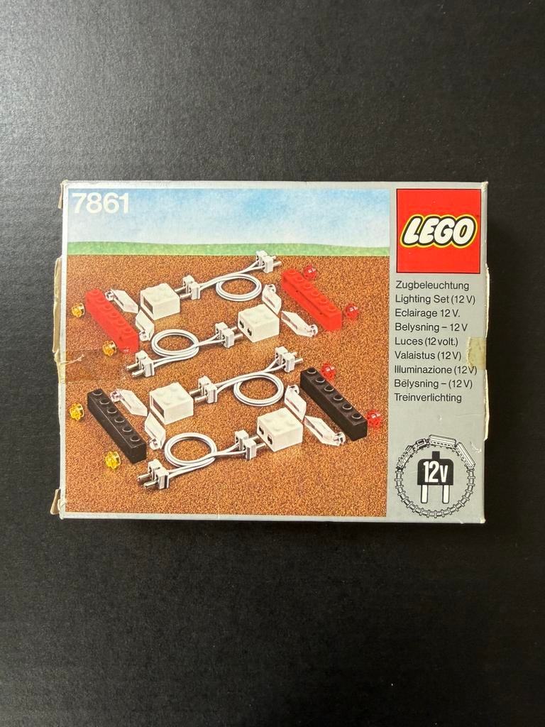 Lego 12 volt 12v verlichtingset 7861 in doos, Ophalen of Verzenden, Gebruikt