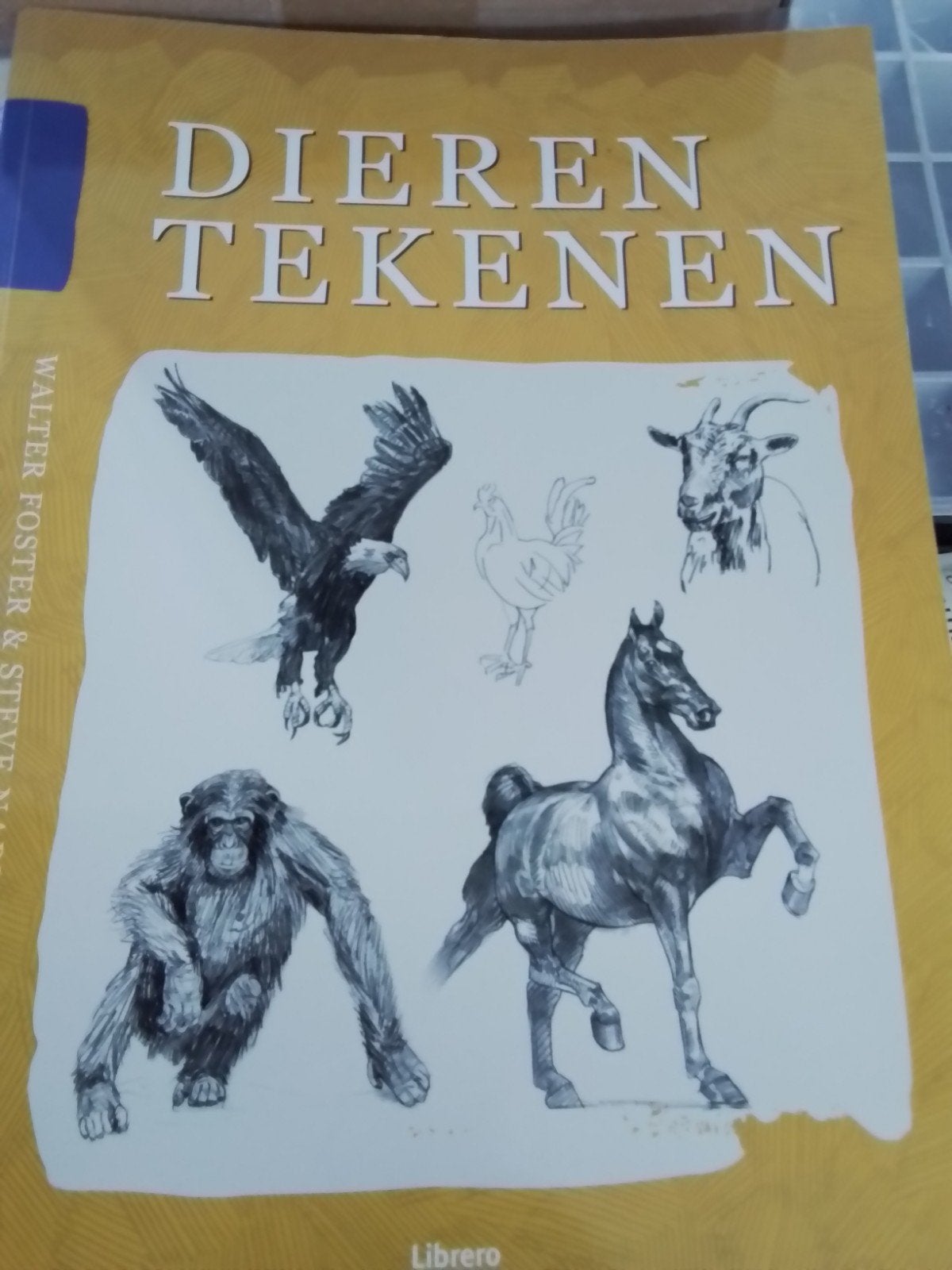 Dieren Tekenen - Leer dieren tekenen met dit boek, Ophalen of Verzenden, Gebruikt, Boek of Gids