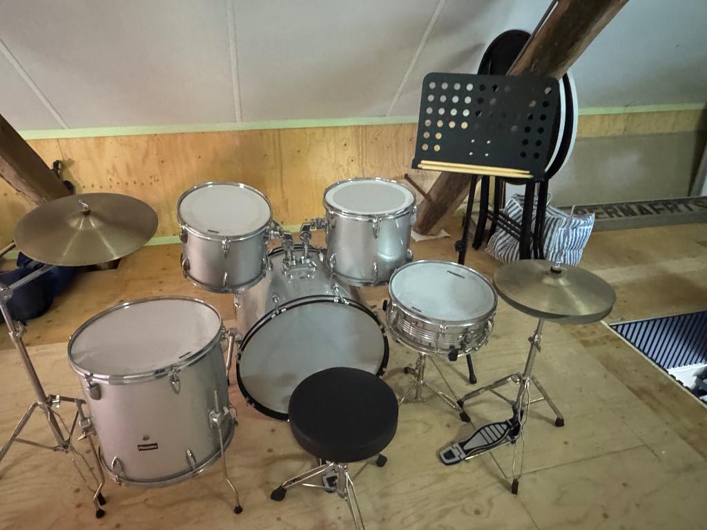 Drumstel, Muziek en Instrumenten, Drumstellen en Slagwerk, Ophalen, Gebruikt, Overige merken