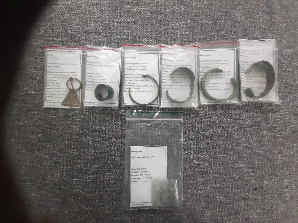 Lot bodemvondsten Viking, Ophalen, Brons, Overige typen