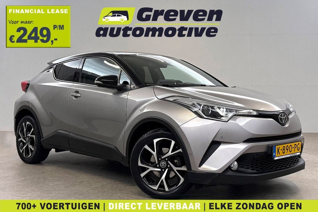 Toyota C-HR 1.2 Bi-Tone | Camera | Cruise | JBL | Stoelverw., Auto's, Toyota, Stof, Gebruikt, Euro 6, 4 cilinders