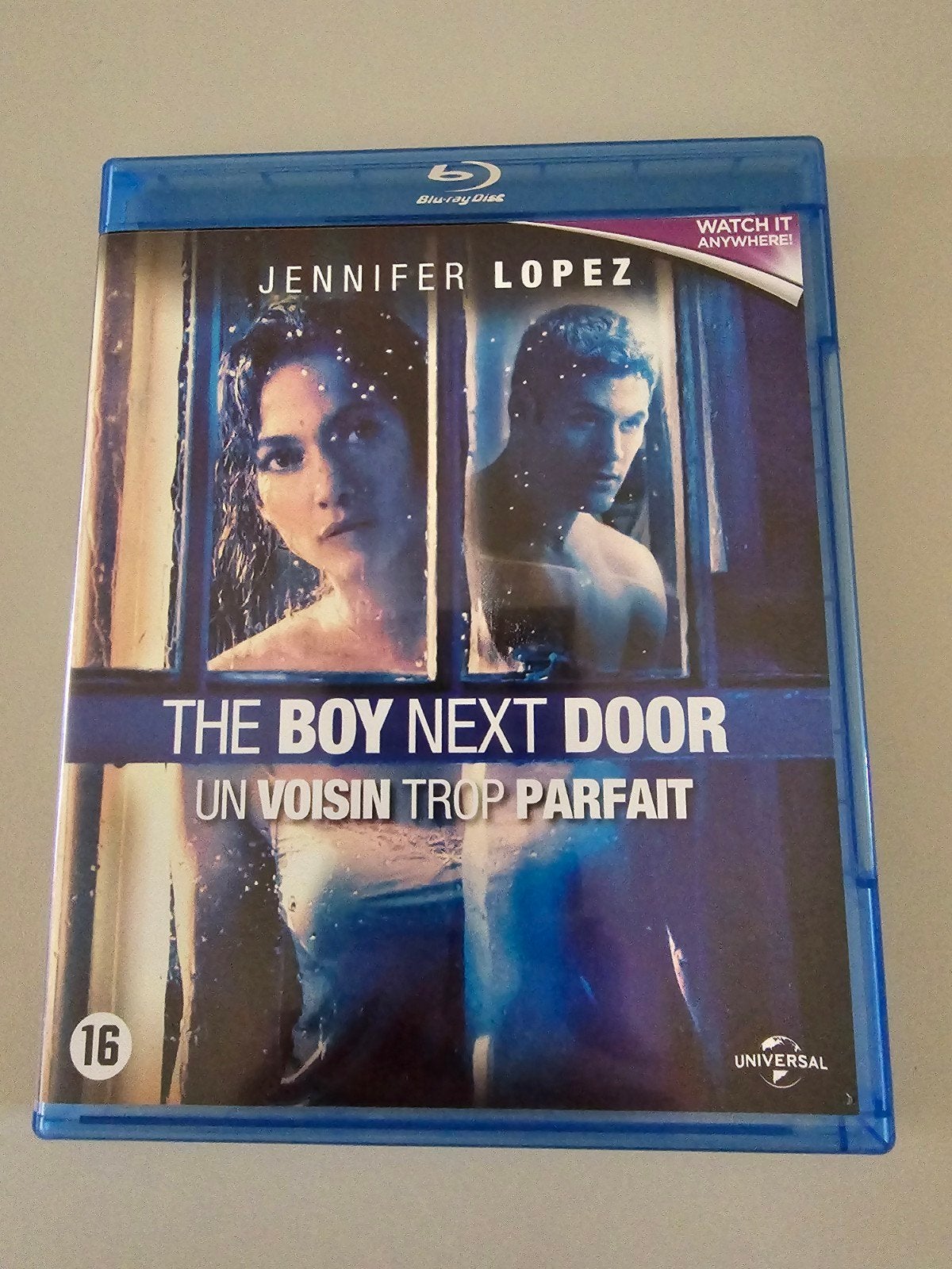 Blu-ray the boy next door - Jennifer Lopez - thriller, Nederlands, Film, Ophalen of Verzenden, Zo goed als nieuw