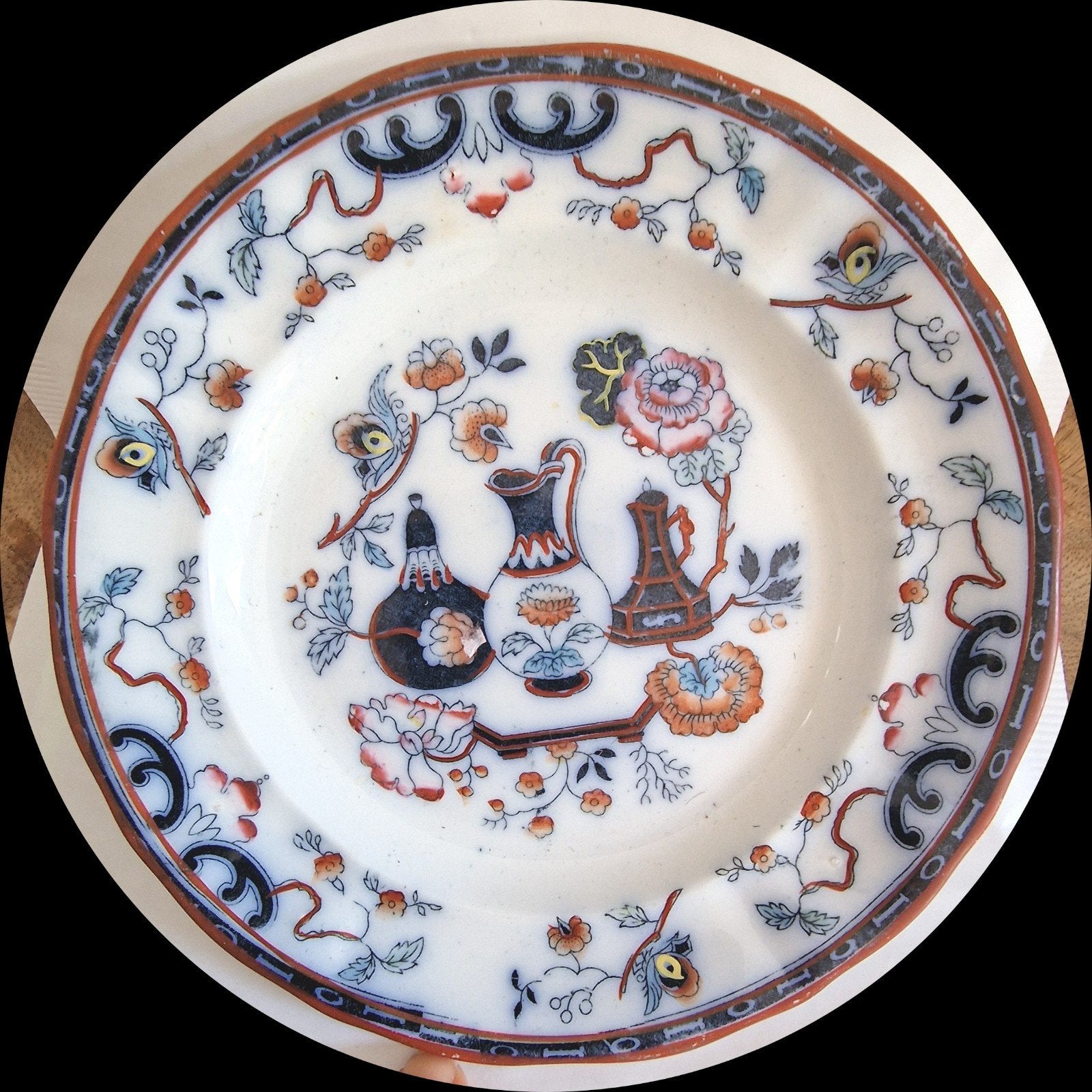 Antique Rare Petrus Regout plate, Antiek en Kunst, Ophalen of Verzenden